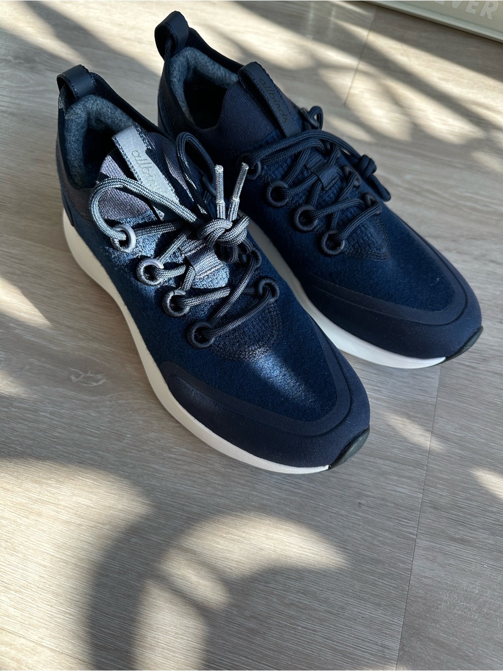 Allbirds wool strider, dark navy, men’s 9, new